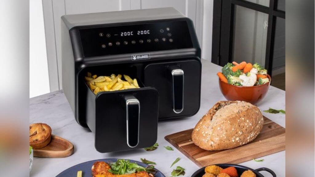BluMill Dubbele Airfryer XXL – Beste budgetoptie voor een dubbele airfryer
