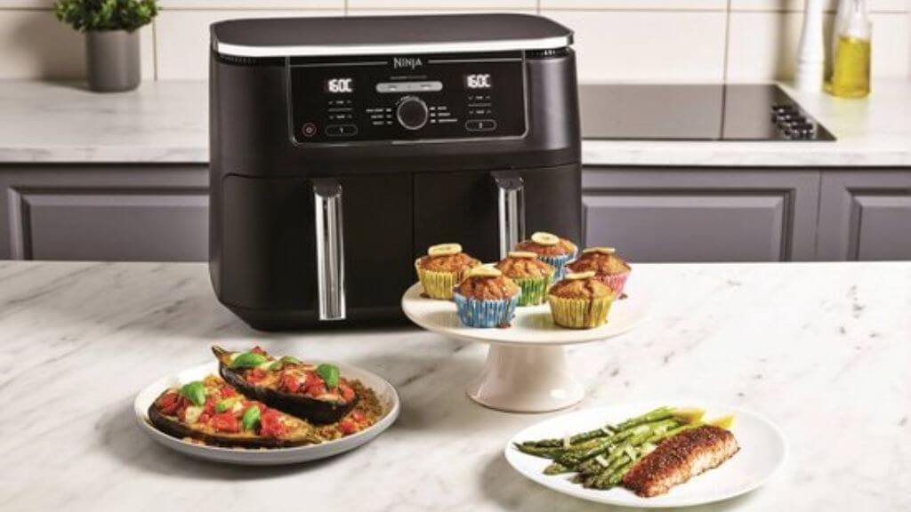 Beste dubbele airfryer 2025 – Ninja Foodi Dual Zone AF400EU met twee lades